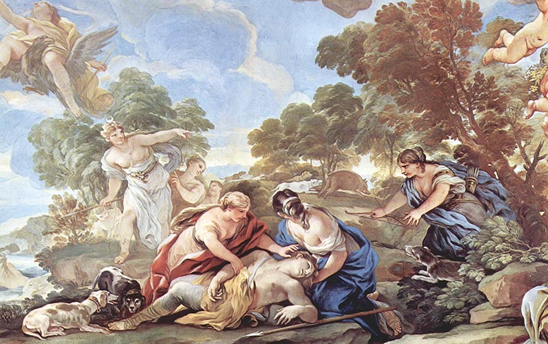 維納斯愛情-阿多尼斯-希臘神話
