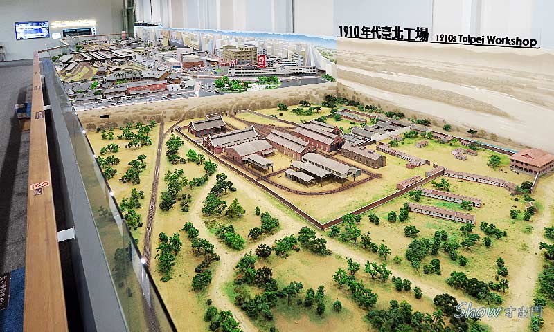 鐵道部園區介紹-鐵道展覽-動態模型
