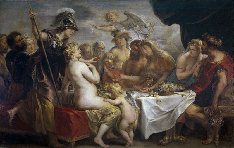 特洛伊戰爭-佩琉斯和忒提斯的婚禮